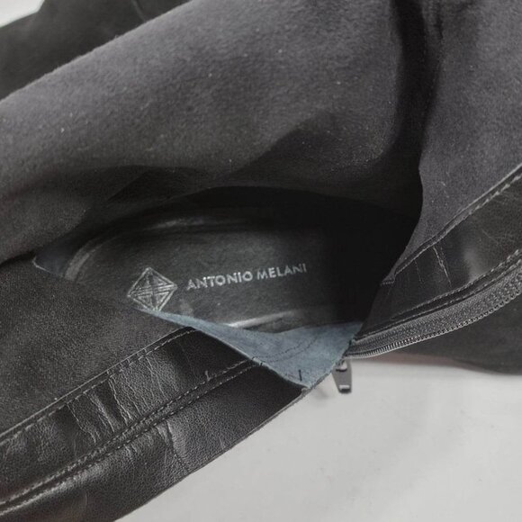 ANTONIO MELANI Black Heeled Boots - Picture 10 of 12